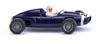 Wiking 024301 - H0 - Rennwagen Cooper - schwarzblau